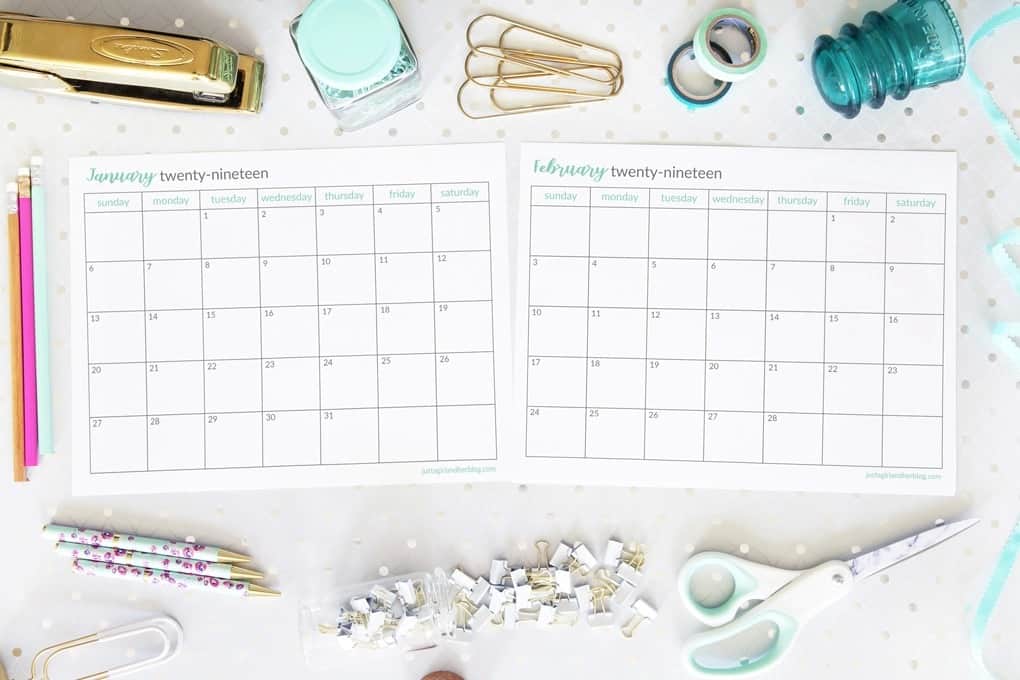 2019-Monthly-Calendars-just-a-girl-and-her-blog