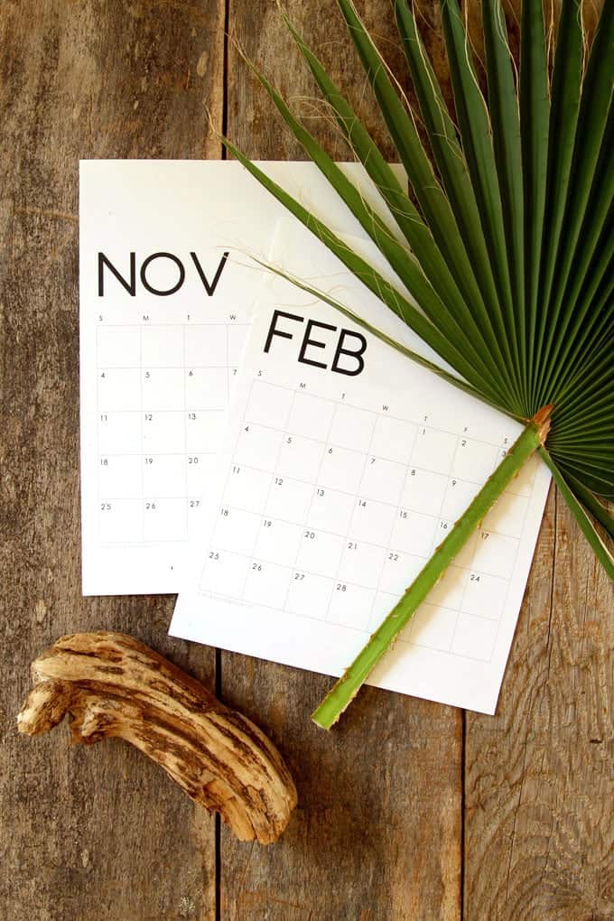 modern 2019 monthly calender planner free printable minimal beautiful apieceofrainbow
